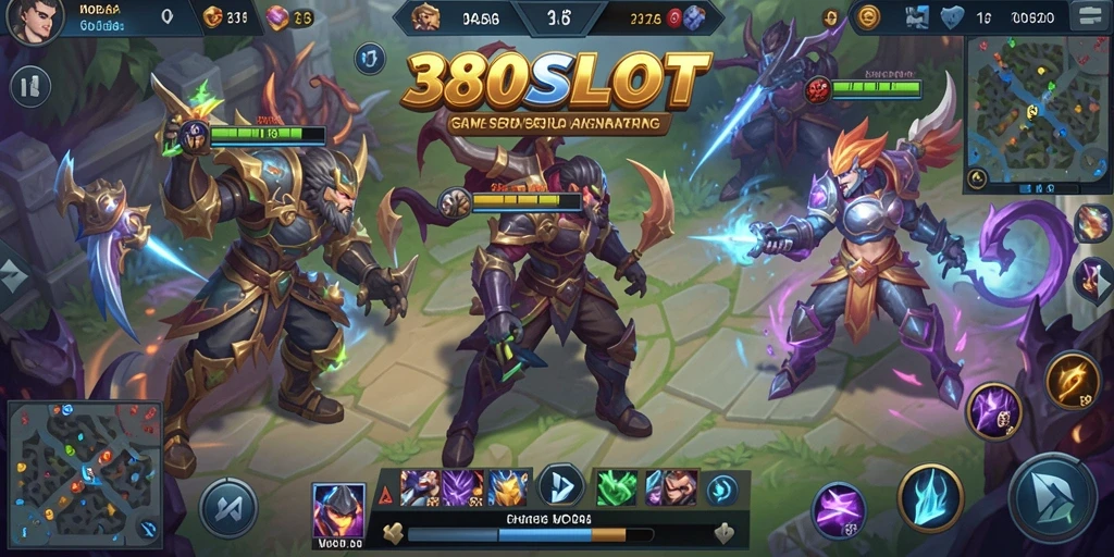 Pengalaman gameplay seru dalam 380SLOT MOBA.