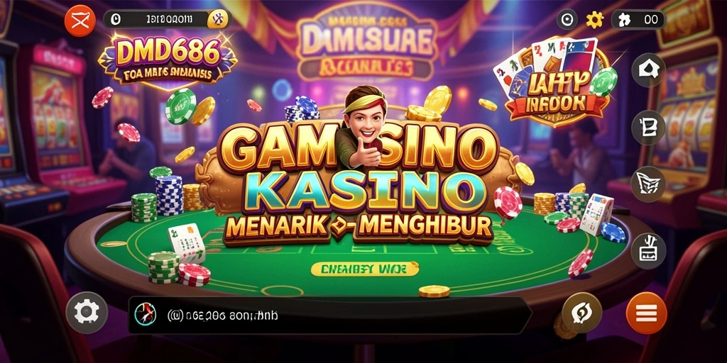 Screenshot DMD686 menampilkan gameplay yang seru dan mendebarkan.