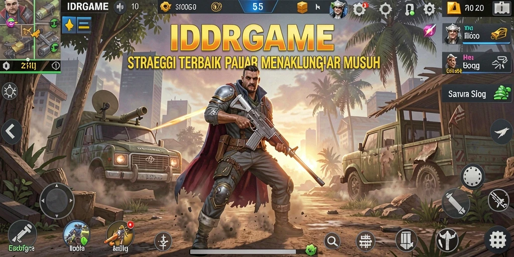 Tampak menariknya gameplay <strong>IDRGAME</strong> dengan berbagai taktik strategi.
