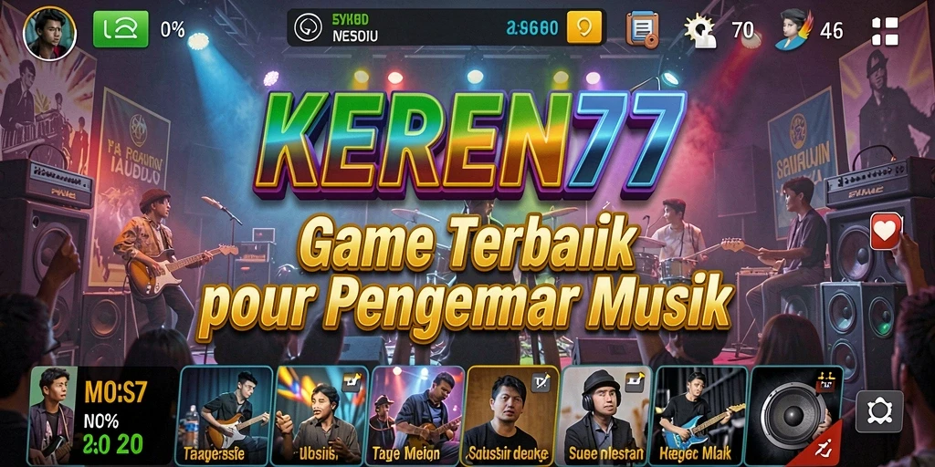 Tampilan gameplay KEREN77 yang seru dan interaktif.