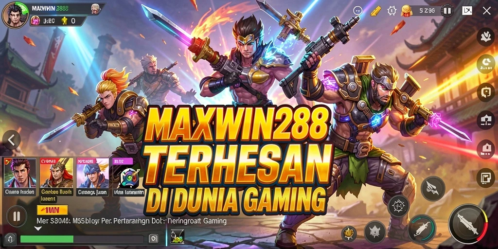 Tampilan seru pertarungan di MAXWIN288 dengan aksi mendebarkan.