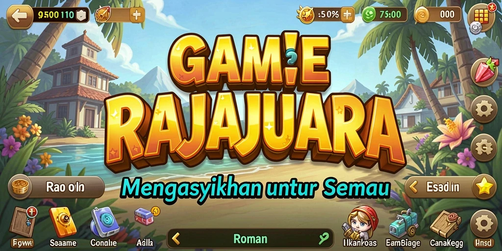 Tampak seru saat gameplay gameplay Idle di RAJAJUARA.