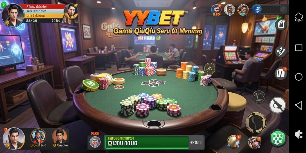 Tampilan gameplay QiuQiu yang menarik dan interaktif.